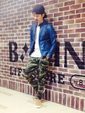 「buddy（バディ）のアイテム」を使った、kyouhei.watanabeさん（メンズ・170cm）の秋コーディネート