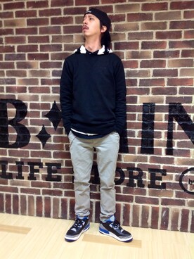 「フード」｜kyouhei.watanabeさん（メンズ・170cm）の冬コーディネート