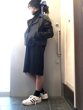 「Phebely（フィービリー）のアイテム」を使った、サオルさん（レディース・153cm）の冬コーディネート