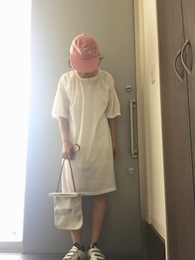 「エルメス」｜「アイテム（ワンピース/ドレス）」を使った、サオルさん（レディース・153cm）の春コーディネート