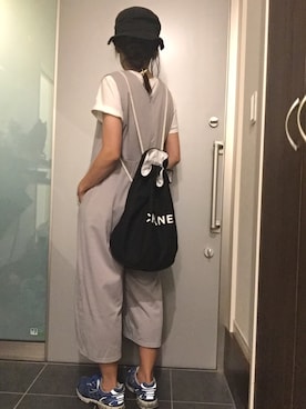 「chanel」｜「アイテム（サロペット/オーバーオール）」を使った、サオルさん（レディース・153cm）の夏コーディネート