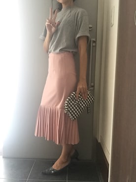 「ミチコロンドン」｜サオルさん（レディース・153cm）の秋コーディネート