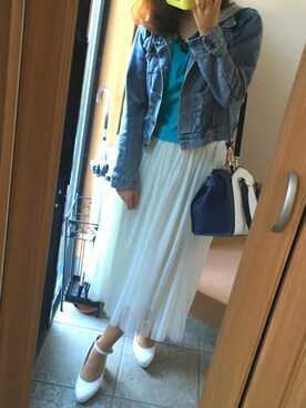 まめたん。さん（レディース・150cm）の春コーディネート