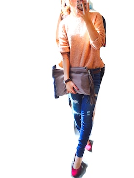 まめたん。さん（レディース・150cm）の秋コーディネート