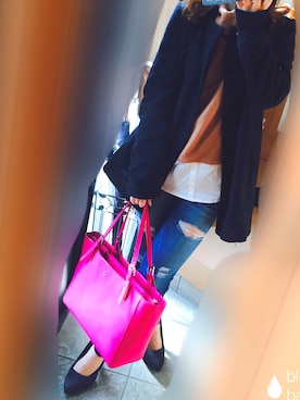 まめたん。さん（レディース・150cm）の冬コーディネート