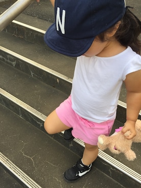 「魔法つかいプリキュア!（マホウツカイプリキュア）のアイテム」を使った、emiriさん（キッズ・90cm）の夏コーディネート