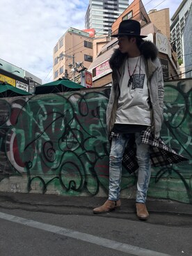「Rooster King」｜motohisaさん（メンズ・175cm）の秋コーディネート
