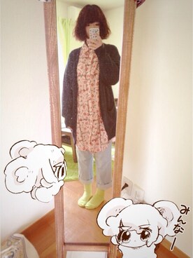 ぶたさんのコーディネート