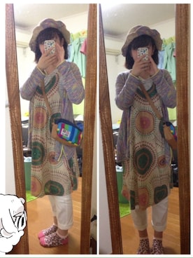 ぶたさんのコーディネート