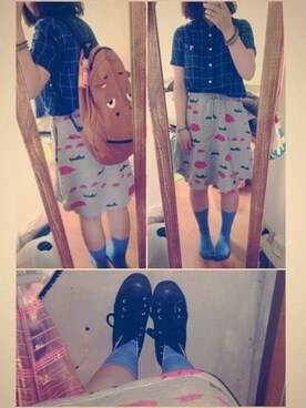 ぶたさんのコーディネート