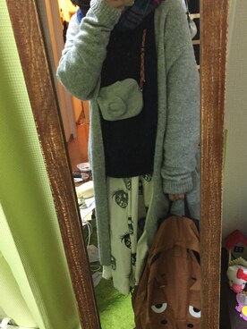 ぶたさん(レディース・155cm)の冬コーディネート