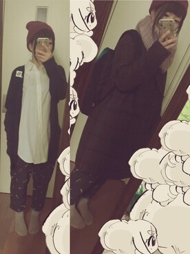 ぶたさん(レディース・155cm)の冬コーディネート