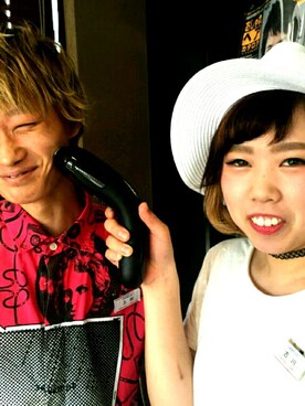 「Rene（ルネ）のアイテム（帽子）」を使った、ＫＯＵＧＡさん（メンズ・173cm）の夏コーディネート