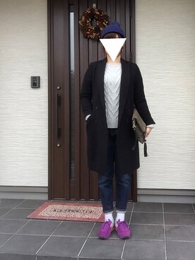 「LUCA/LADY LUCK LUCA（ルカ/レディラックルカ）のアイテム（その他アウター）」を使った、ぐっさんさん（レディース・166cm）の秋コーディネート