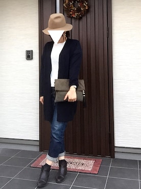 ぐっさんさん（レディース・166cm）の秋コーディネート