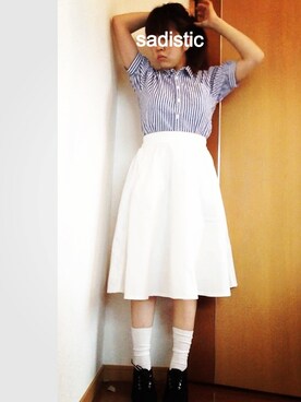 まゆさん（レディース・147cm）の夏コーディネート