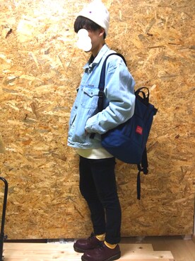 「Manhattan Portage」｜JiNさん（メンズ・165cm）の秋コーディネート