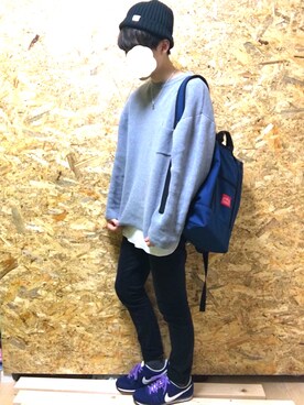 「Manhattan Portage」｜JiNさん（メンズ・165cm）の秋コーディネート