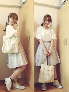 𝐌  さん（レディース・159cm）の夏コーディネート