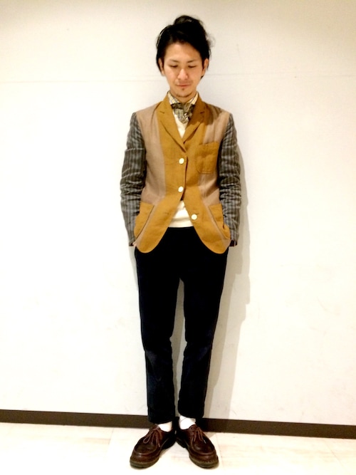 カッタウェイシャツを使った人気ファッションコーディネート - WEAR