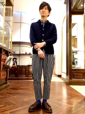 「TIMEX（タイメックス）のアイテム」を使った、uedamitsuruさん（メンズ・168cm）の秋コーディネート