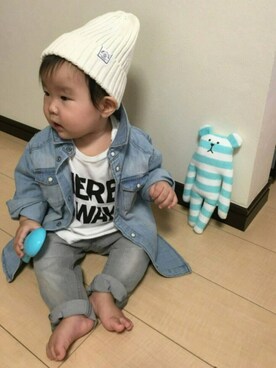 ☆meimei☆さん（キッズ・70cm）の秋コーディネート