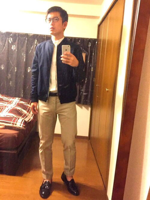 Tomo Aldenのモカシン デッキシューズを使ったコーディネート Wear Tomo Aldenのモカシン デッキシューズを使ったコーディネート Wear