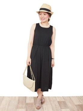 さとちゃんさん（レディース・155cm）の夏コーディネート