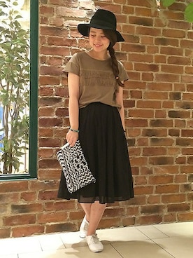 さとちゃんさん（レディース・155cm）の夏コーディネート