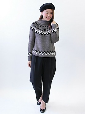 さとちゃんさん(レディース・155cm)の秋コーディネート