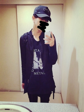 「SRIVER（スリヴァー）のアイテム（ブルゾン）」を使った、ㅤさん（メンズ・173cm）の秋コーディネート