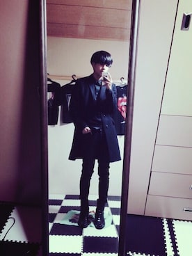 「Undercoverism（アンダーカバイズム）のアイテム（その他）」を使った、ㅤさん（メンズ・173cm）の秋コーディネート