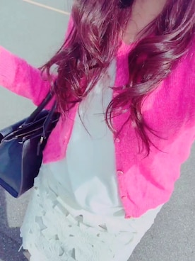 「ピンクニット」｜yuiさん（レディース・153cm）の秋コーディネート