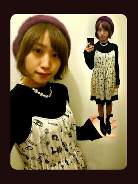 楽器柄ワンピース の人気ファッションコーディネート Wear