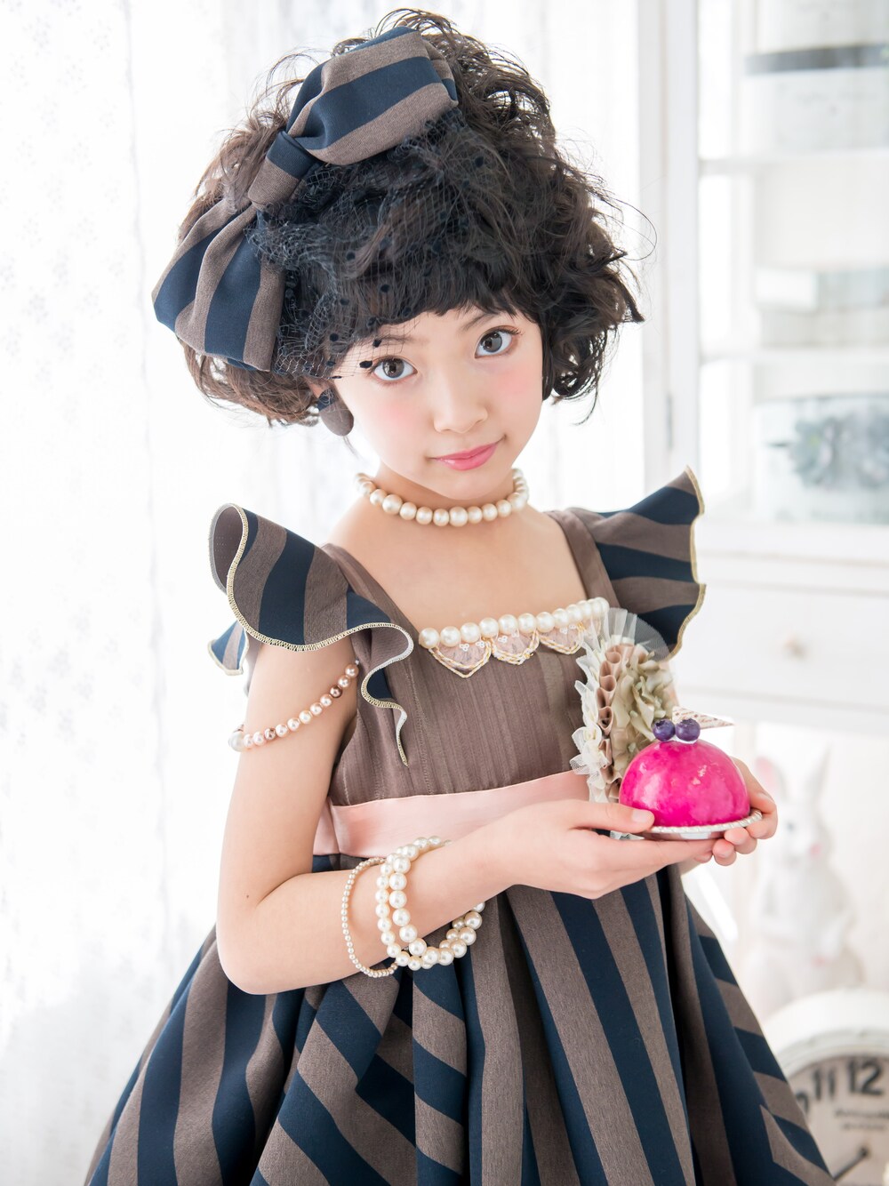 スノーイン大須キモノガールさんの「7歳ドレス」を使ったコーディネート