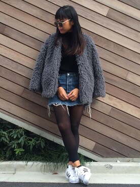 minori nemotoさん（レディース・163cm）の秋コーディネート