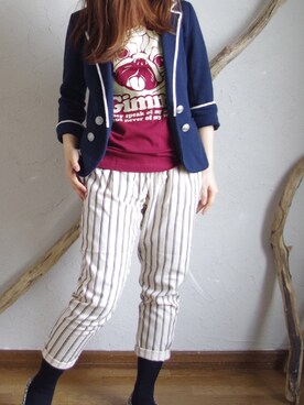 「パグ」｜sugaoさん（レディース・157cm）の秋コーディネート