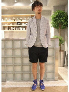 miuraさん（メンズ・176cm）の夏コーディネート