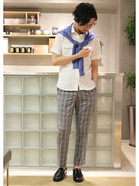 miuraさん（メンズ・176cm）の夏コーディネート