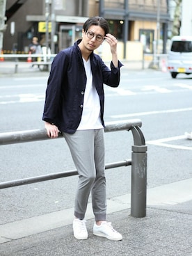 miuraさん（メンズ・176cm）の春コーディネート