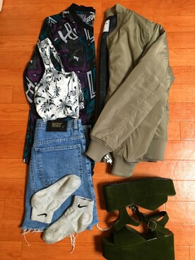 メンズ服を女子っぽく着る のレディース人気ファッションコーディネート Wear