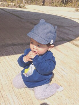 ちーこさん(キッズ・100cm)の春コーディネート