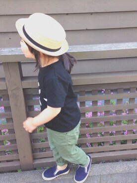 ちーこさん（キッズ・100cm）の春コーディネート