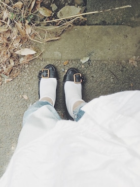 「MSGM（エムエスジーエム）のアイテム（ワンピース/ドレス）」を使った、Chaccoさん（レディース・156cm）の秋コーディネート