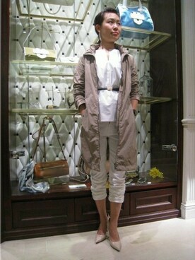 mmmさん（レディース・161cm）の春コーディネート