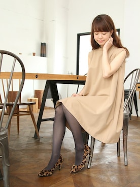 「SESTO（セスト）のアイテム」を使った、SESTOさん（レディース・158cm）の秋コーディネート