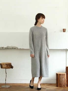 「SESTO（セスト）のアイテム」を使った、SESTOさん（レディース・158cm）の秋コーディネート