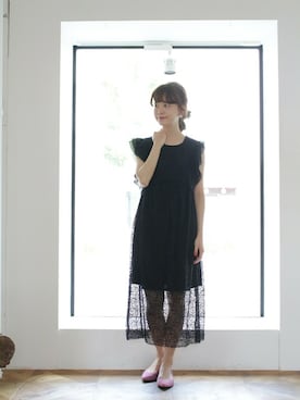 「SESTO（セスト）のアイテム」を使った、SESTOさん（レディース・158cm）の秋コーディネート