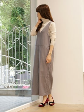 「SESTO（セスト）のアイテム」を使った、SESTOさん（レディース・158cm）の秋コーディネート