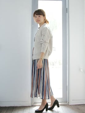 「チャンキーヒール」｜SESTOさん（レディース・158cm）の秋コーディネート